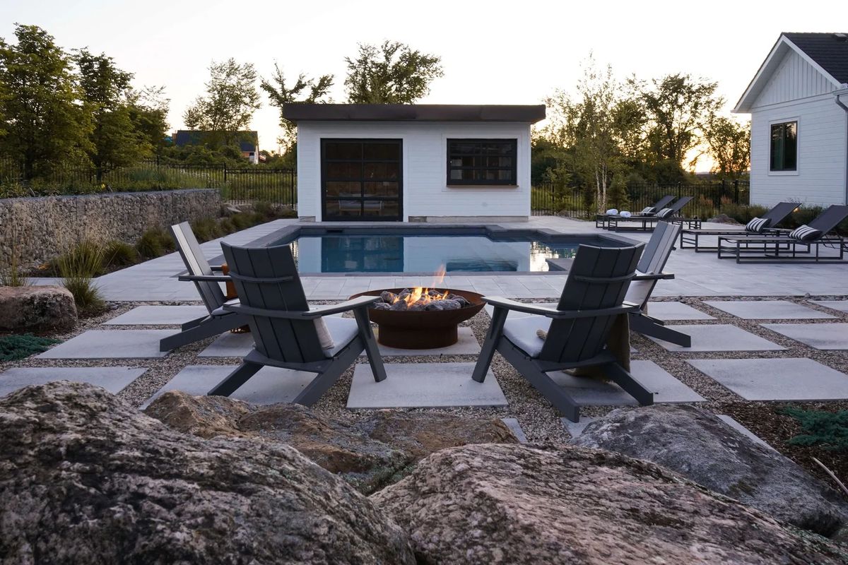 Conscape Canada team and completed project