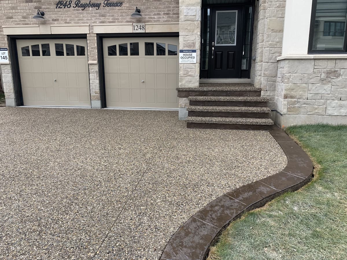 Stamped Concrete vs Interlock: Which Wins for Your GTA Driveway?